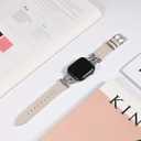 Wearlizer Leather Band Compatible with Apple Watch Bands Women 41mm 40mm 38mm 49mm 46mm 45mm 44mm 42mm, Fancy Dressy Strap for iWatch Series 11 10 9 8 7 6 5 4 3 SE/Ultra 3 2 1