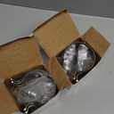 Vitonsbay 2.75 Inch Exhaust Clamp,2 3/4 In Butt Joint Exhaust Muffler Pipe Band Clamp Sleeve Coupler Stainless Steel(2PCS), Set of 2