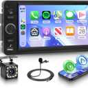 Orderich 2G+64G 7” Touchscreen Android Car Stereo for Chevrolet Chevy Silverado Impala Tahoe GMC Sierra Yukon Hummer H2 with Wireless CarPlay Android Auto, Car Radio GPS WIFI SWC BT 32EQ Backup Camera