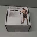 23Pcs Resistance Bands Set Workout Bands, 5 Stackable Exercise Bands with Handles, 5 Resistance Loop Bands, Jump Rope, Figure 8 Resistance Bands, Headband, Cooling Towel