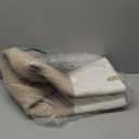 65L Woven Laundry Basket for Clothes, Large Rectangle Laundry Hampers with Beads Tassel, Nursery Storage Basket for Toys, Tall Dirty Clothes Hamper for Bedroom Aesthetic, Laundry Room Organization (Brown)