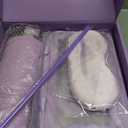 Birthday Gift for Women, Luxury Self Care Spa Gift Basket with Blanket for Mom, Wife, Sister, Friend, Girlfriend, Grandmother, Get Well Soon & Christmas gift for Her (Lavender)