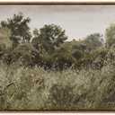 InSimSea Framed Canvas Wall Art Vintage Decor, Large Art Countryside Field Modern Farmhouse Wall Decor for Living Room, Bedroom, French Country Decorations Prints, 20"x30" (Grassland)