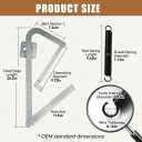 55-2 Attic Ladder Hinge Arms with Springs