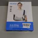 VELPEAU Arm Sling Shoulder Immobilizer for Women and Men, fit Left or Right Arm - Rotator Cuff Support Brace - Medical Sling for Shoulder, Clavicle, Elbow Injury (Comfort type, 2X-Large: Bust 47-53)