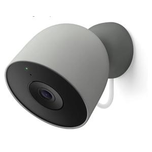 Google Nest Cam Outdoor (Wired, 2nd Gen) - Security Camera with 2K Video and Gemini, Night Vision, 2-Way Audio - Works with Google Home - 2025 Model - Hazel