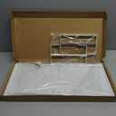 Monitor Stand with drawer, 2-Tier Monitor Stand Riser for desk with Phone Holder and Cable Management - Desk setup, Laptop Printer, Desk Organizer Stand, for Home & Office, White