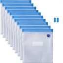 Sous Vide Bags-BPA-Free Reusable Vacuum Seal Bags for Food Storage Food Freezing safe Reseal Vacuum Storage Bag for Sous Vide Cooking-HOMYLAND11.2 * 10.2in (Medium 20pcs)
