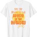 Abuelo Birthday Girl First Trip Around the Sun Galaxy Party T-Shirt