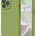LOVE 3000 Designed for iPhone 14 Pro Case, Premium Silicone with [Soft Anti-Scratch Microfiber Lining] Shockproof Protective Phone Case for Men Women Girls 6.1", Cedar Green