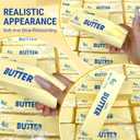 Slow Rising Squishy,Slow Rebound Cute Butter Squeeze Stress Balls, Realistic Butter Stick Soft Squeeze Toys,Stress Relief Sensory Toys (Butter stick-1pcs)