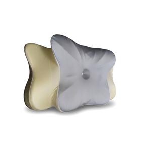 DONAMA Cervical Pillow for Neck and Shoulder, Contour Memory Foam Pillow, Ergonomic Neck Support Pillow for Side Back Stomach Sleepers with Pillowcase-Standard Size Light Gray