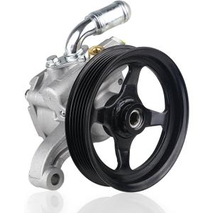 WMPHE Power Steering Pump with Pulley Compatible with Buick Enclave GMC Acadia 2008 to 2017, Chevy Traverse 2009 to 2017, Saturn Outlook 3.6L V6 2007 to 2010, Replacement for 20-2403, 96-2403