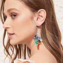 Big Natural Chip Stones for Bracelet - 250pcs 7mm to 12mm Large Multicolored Crystal Gemstones Hole Drilled DIY Beads for Crafts Bracelet Necklace Earrings Beads Jewelry Making DIY Art Craft