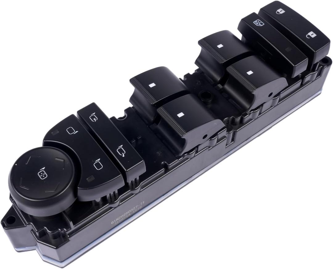 Driver Side Power Window Switch Replacement for Chevy Silverado 1500 2500 3500 Avalanche Suburban Tahoe GMC Yukon Sierra 1500 2500 3500 Cadillac Escalade 2007-2014 20835553 920-021 15093440