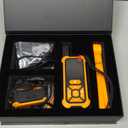 3-in-1 Wireless Dog Fence System: Ultra-Precise 1Ft, Electric Shock Fence Featuring Indoor Barrier & Remote Training, IPX7 Waterproof Collar, 3 Correction Modes, 15+ lbs Dogs