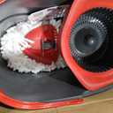 O-Cedar EasyWring Microfiber Spin Mop, Bucket Floor Cleaning System, Red, Gray, Standard