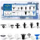 140pcs fits Toyota Camry 2002-2017 Body Interior and Exterior Retainer Fastener Clip Assortment Bumper & Fender Flare Clips Door Trim Panel Retainer