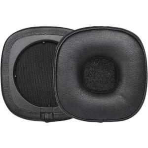 INF Replacement Earpads Cushions Compatible with Marshall Major IV On-Ear Headphone, 1 Pair Protein Leather Ear Pads with Soft Memory Foam, Noise Isolating Earpads(Black)
