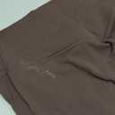 Womens High Waist No Front Seam Scrunch Butt Leggings Workouts 25 Inches V-Back Scrunch Booty Gym Yoga Pants (Medium, Plumbrown)