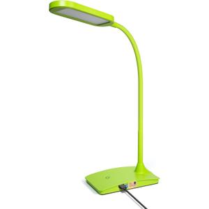 Green Desk Lamps for Home Office - Super Bright Small Desk Lamp with USB Charging Port, a Perfect LED Desk Light as Study Lamp, Bedside Reading Lights