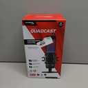 HyperX QuadCast S  RGB USB Condenser Microphone for PC, PS4, PS5 and Mac, Anti-Vibration Shock Mount, 4 Polar Patterns, Pop Filter, Gain Control, Gaming, Streaming, Podcasts, Twitch, YouTube, Discord (Black)