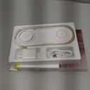 3 in 1 Fast Wireless Charger Stand for iPhone, Foldable Travel Charging Station for Magsafe for iPhone 17/Air/16/15/14/13/12 Series, Apple Watch Series, AirPods pro/2/3/4, Gifts for Women Men (Golden)