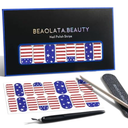 Dashing Diva Gloss Nail Strips - Baby Girl - UV Free, Chip Resistant, Long Lasting Gel Stickers - Contains 32 Wraps, 1 Prep Pad, 1 File