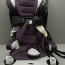 Baby Trend Hybrid SI 3-in-1 Combination Booster Seat, Dash Plum Side-Impact Protection, 3-Stage Growth Design, Adjustable Headrest, Cushioned Comfort, Manufacturing Date 05/04/2026