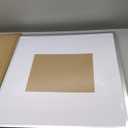 Americanflat 24x24 Picture Frame with Polished Plexiglass - Use as 11x14 Frame with Mat or Display 24x24 Photo Without Mat - Streamline Collection - Thin Border Square Frames for Wall Display - Silver