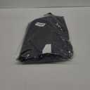 HAOCOO Boho Bathroom Runner Rug 2 X 4.3, Black Geometric Washable Woven Cotton Diamond Area Rug, Chic Moroccan Tribal Tassel Kitchen Rug,Throw Floor Mat Carpet Decorative for Living Room Bedroom, Black 