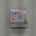 T10 Led Bulb, Dimmable Led Tubular Bulbs 4W, Equivalent to 40 Watt Incandescent Light Bulbs, 400LM, Soft White 3000K, Clear Glass, E26 Base Lamp Bulb, for Cabinet Display Cabinet etc, 6 Pack