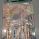 5 Pieces Silicone Spatula Set, Food Grade Rubber Spatula, Upgrade Strong Handle with Ergonomic Grip, Heat Resistant Up to 600F for Nonstick Cookware, Cooking (Neutral)