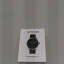 WITHINGS ScanWatch 2 - Hybrid Smart Watch, Heart Rate Monitoring, Fitness Tracker, Cycle Tracker, Sleep Monitoring, GPS Tracker, 30-Day Battery Life, Android & Apple Compatible, HSA/FSA (Black)