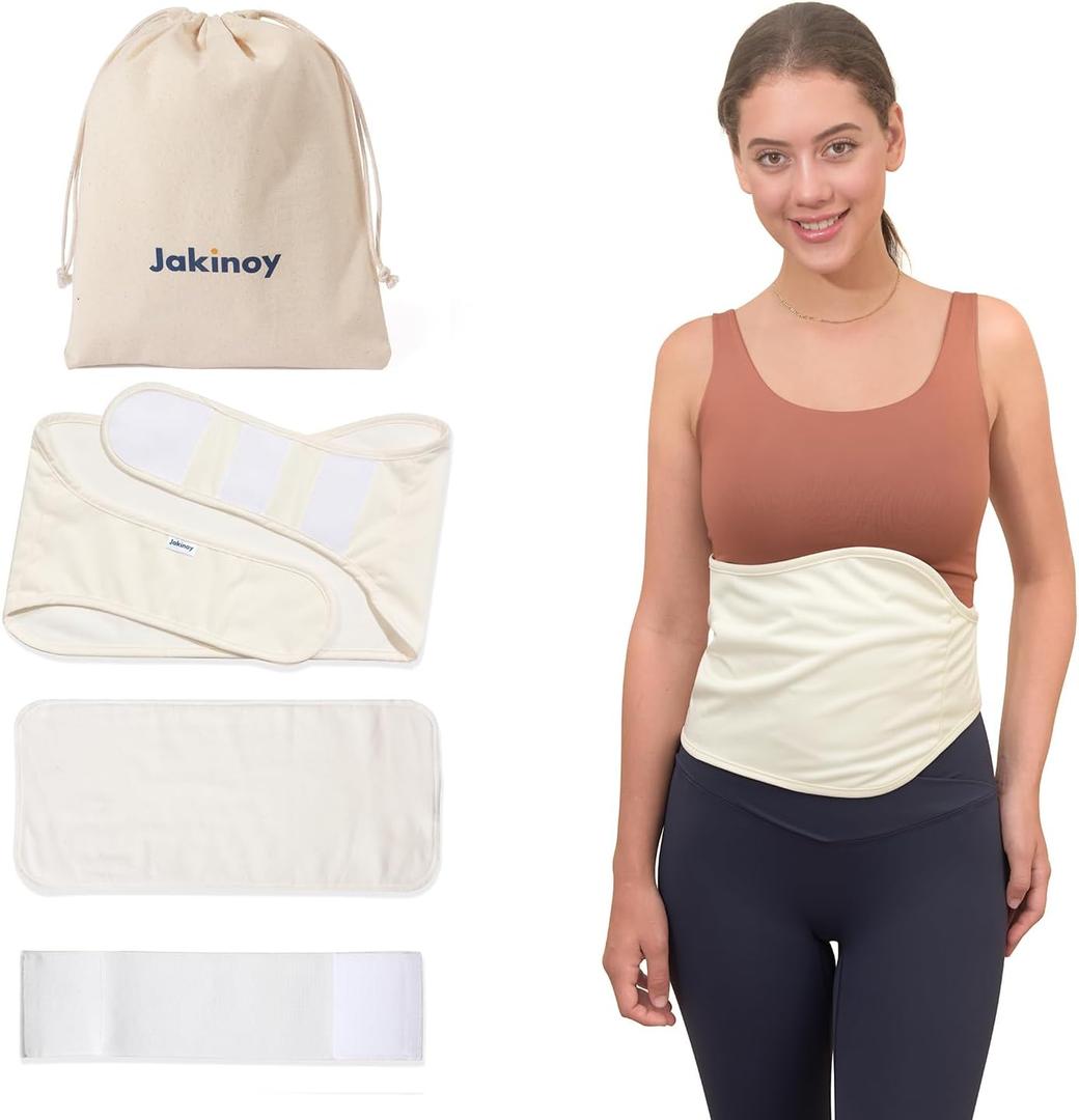 Castor Oil Pack Wrap, Comfort Fit, Cotton Flannel Pad, Reusable and Mess-Free (Castor Oil Not Included)