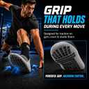 3 x SB SOX 2-Pair Grip Socks for Men – Non Slip Athletic Traction Socks for Soccer, Gym, Pilates, Training & Everyday Wear
