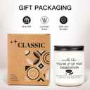 Grad Candle Gifts, 2025 PhD Graduation Doctorate Degree Gifts for Women Men Funny Dissertation, Congratulations Grad, Graduation Present for Him, Her, Doctoral Graduates, PhD Student