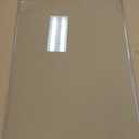 Azadx Tempered Glass Chair Mat for Carpet 40" x 48" Heavy Duty Office Chair Mat for Carpets 1/5" Thick for Carpeted Floor/Hard Floor Easy Glide Carpet Protector with Round Corner and Polished Edge (Clear)