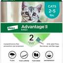 Advantage II Kitten Vet-Recommended Flea Treatment & Prevention | Cats 2-5 lbs. | 2-Month Supply
