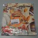 XCHI Fall Pumpkin Football Maple Leaves Tablecloth Rectangle Washable Table Covers for Home Party Decorations 60x84 Inch