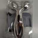 Stainless Steel Gua Sha and Face Roller Set, Facial Tool for Face Sculpting, Metal Skin Care, Massager for Women