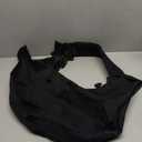 Avont Dog Sling for Small Dog Cats Under 15lbs, Hands-Free Crossbody Pet Carrier with Adjustable Padded Strap Extra Pocket, Safe Soft Pouch Bag for Puppies' Walks Outings -Black