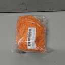 MECCANIXITY Hang Tag String Snap Lock Pins Loop Price Tag Fastener Plastic Tags Ties Orange 7 Inch Pack of 1000