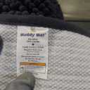 Muddy Mat® | Super Absorbent Door Mat Indoor, Microfiber Quick Dry Chenille Entryway Rug, Non-Slip Front Door Mat, Indoor Mats for Entryway, Machine Washable Pet Rug, Navy Blue Runner 24"X60", Navy Blue