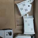 Soaoo 25 Pieces Christmas Village Sets Xmas Led Lighted Christmas Village Houses Mini Xmas Figurines Miniature for Collection Tabletop Mantel Shelf Indoor Accessories