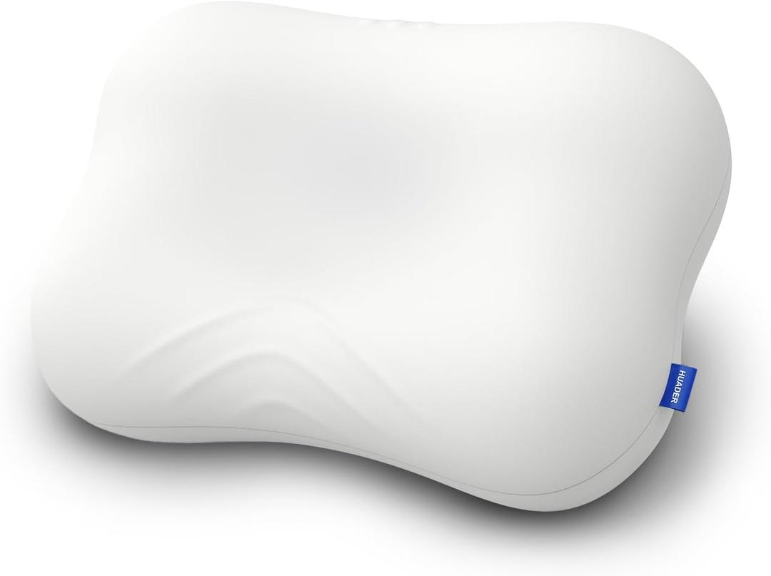 Cervical Pillows for Neck Pain Relief, Cooling Memory Foam Hypoallergenic Pillow for Side, Back & Stomach Sleepers Ergonomic Neck Support, for Men & Women, CertiPUR-US & Oeko-TEX