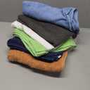 Towel and Linen Mart 100% Cotton 6 Pack Bath Towel Set, Quick Dry, Super Absorbent, Light Weight, Soft, (27 x 54 Pack of 6) Beige, White, Grey, Sky Blue, SAGE Green, Navy