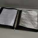 Fireproof & Waterproof Coin and Currency Collector Album, Coin Collection Book Holder for Collectors, Holds 36 Banknotes & 360 Coins