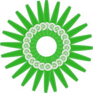 48 Pieces Plastic Kazoos, Kazoo Musical, Good Companion for Guitar Violin Piano Keyboard Ukulele, Gift for Christmas Gifts Party Favors. (Green)