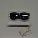 Oraolo Smart Glasses, Polarized Sunglasses with Bluetooth Speaker, Wireless Music & Calls, Athletic/Outdoor UV Protection and Voice Control, Unisex(Black)